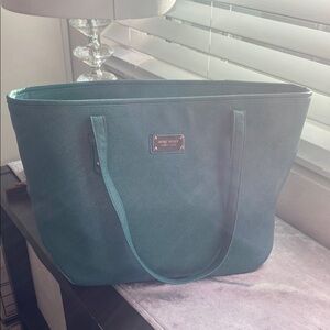 Nine West Teal Tote Bag